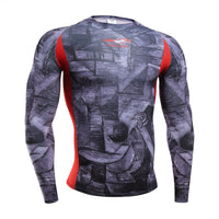 Men’s Compression Base Layer Quick-Dry Sport Tights Top